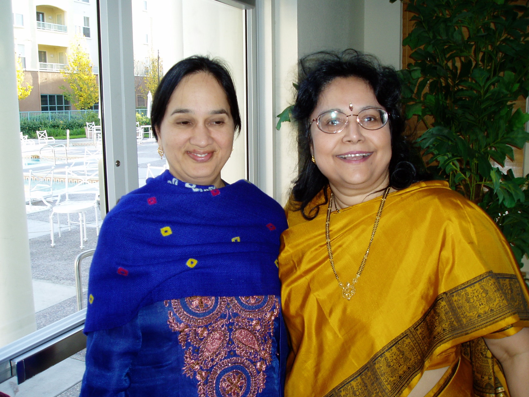 Rita Sahay and Rohit's mom