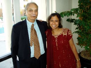 Rohit's Dad and Reena (Cousin)