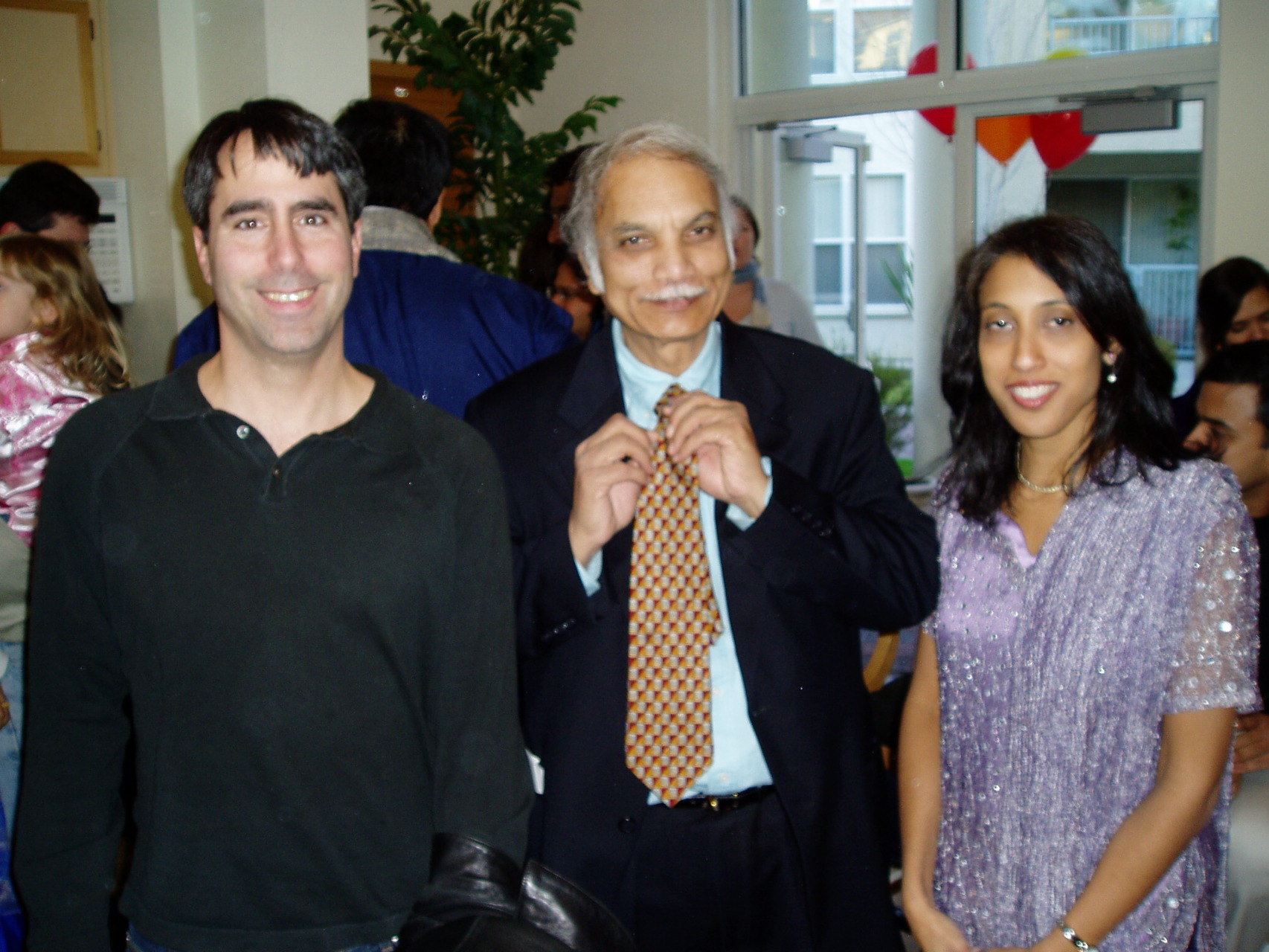 Steve, Rohit's Dad and Archie