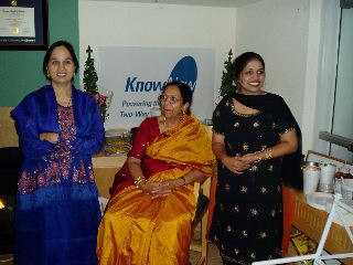 Rita, Aai, and Shireen